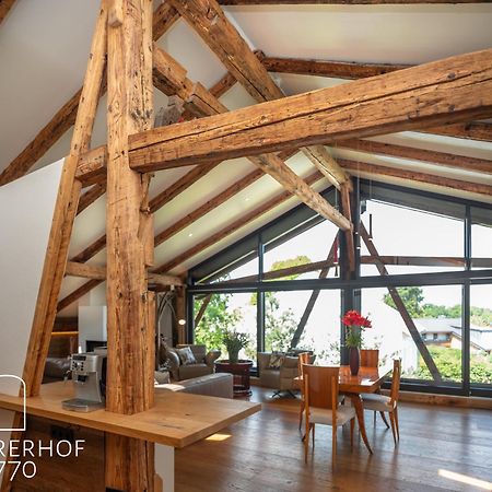 5 Sterne Penthouse-Loft Gut Stohrerhof Bis 4 Personen Dießen am Ammersee 외부 사진