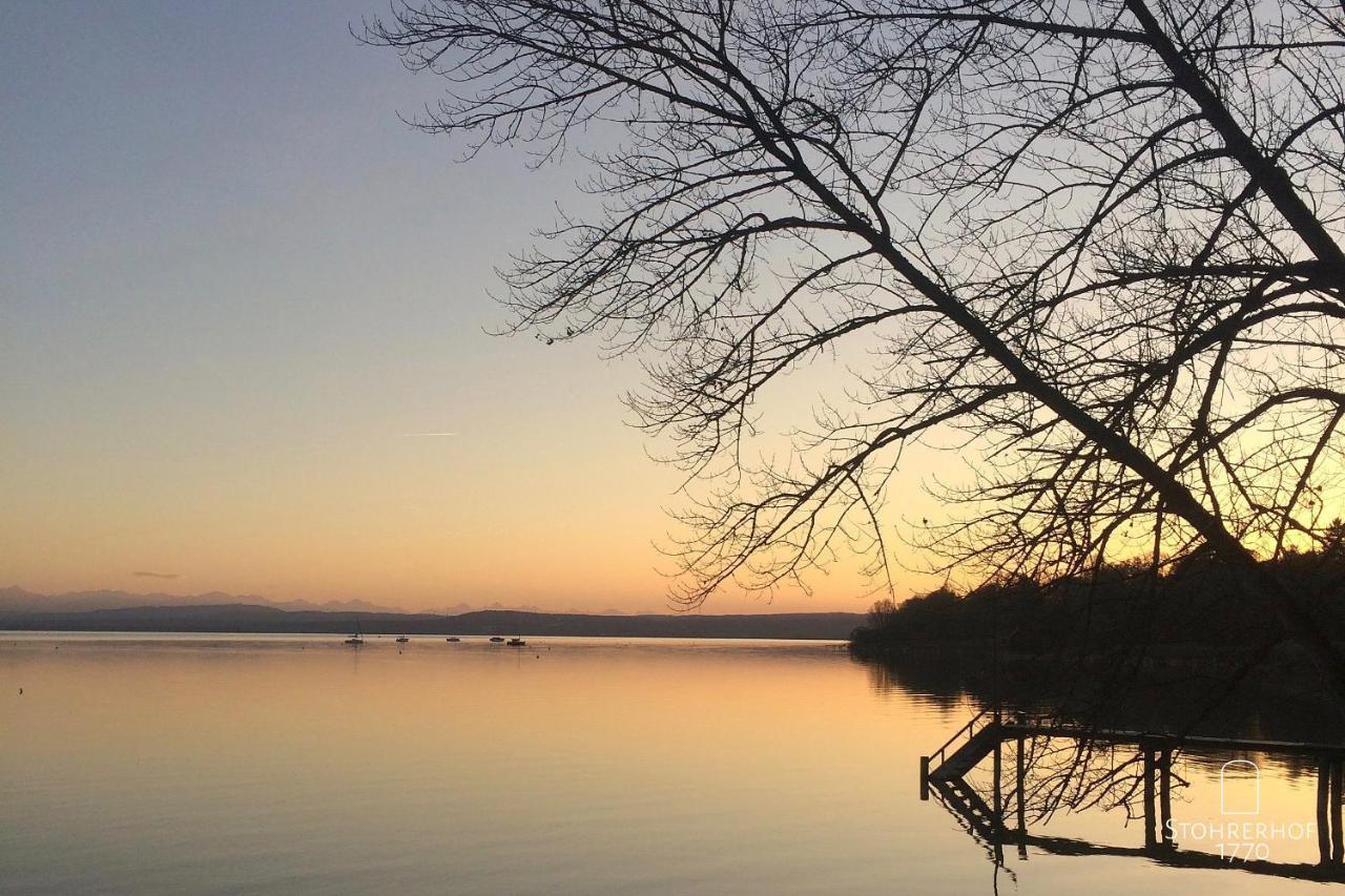 5 Sterne Penthouse-Loft Gut Stohrerhof Bis 4 Personen Dießen am Ammersee 외부 사진