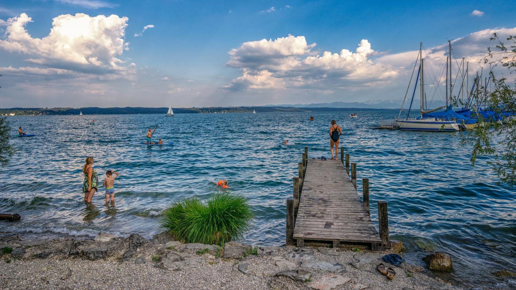 5 Sterne Penthouse-Loft Gut Stohrerhof Bis 4 Personen Dießen am Ammersee 외부 사진