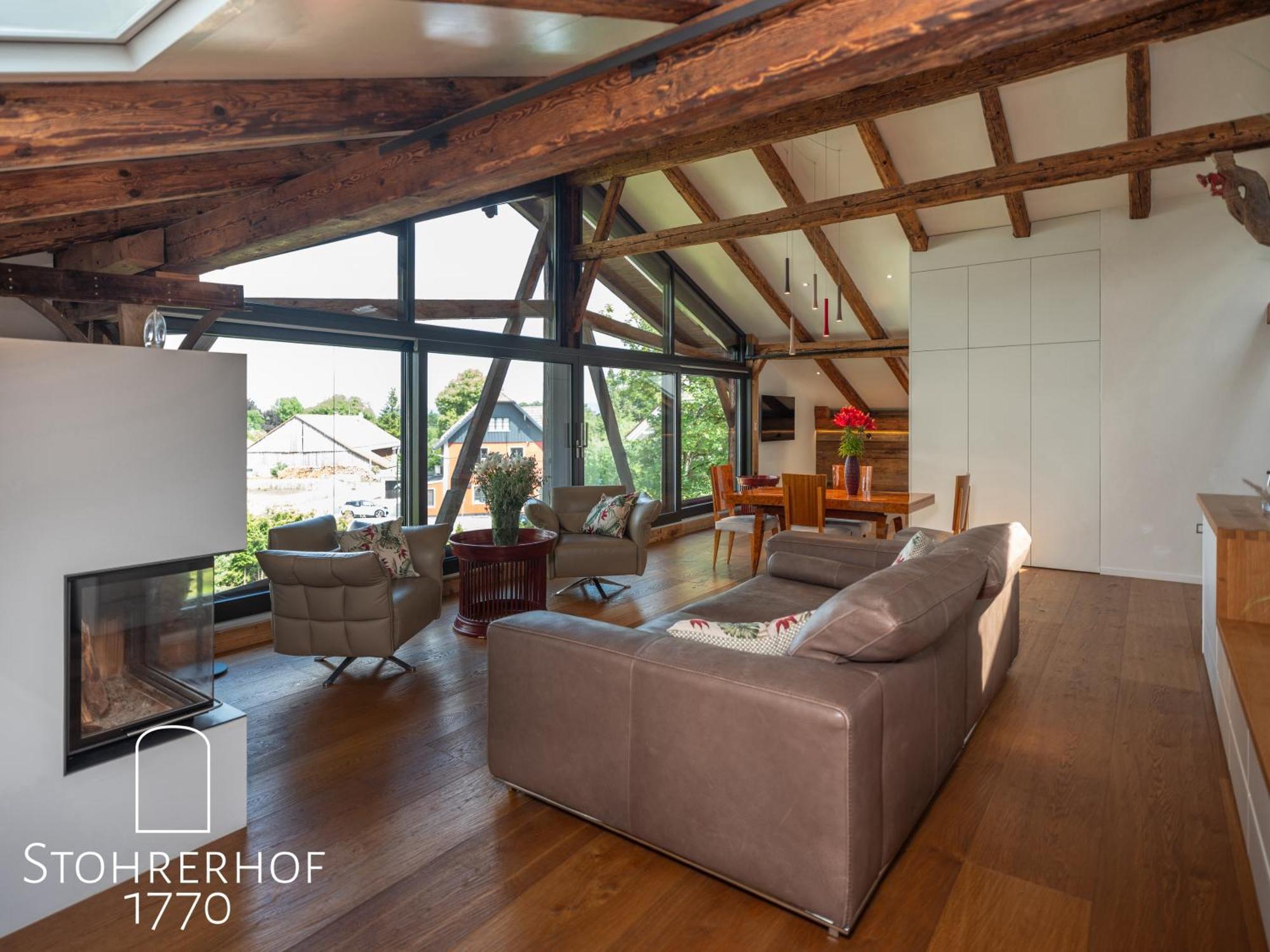 5 Sterne Penthouse-Loft Gut Stohrerhof Bis 4 Personen Dießen am Ammersee 외부 사진