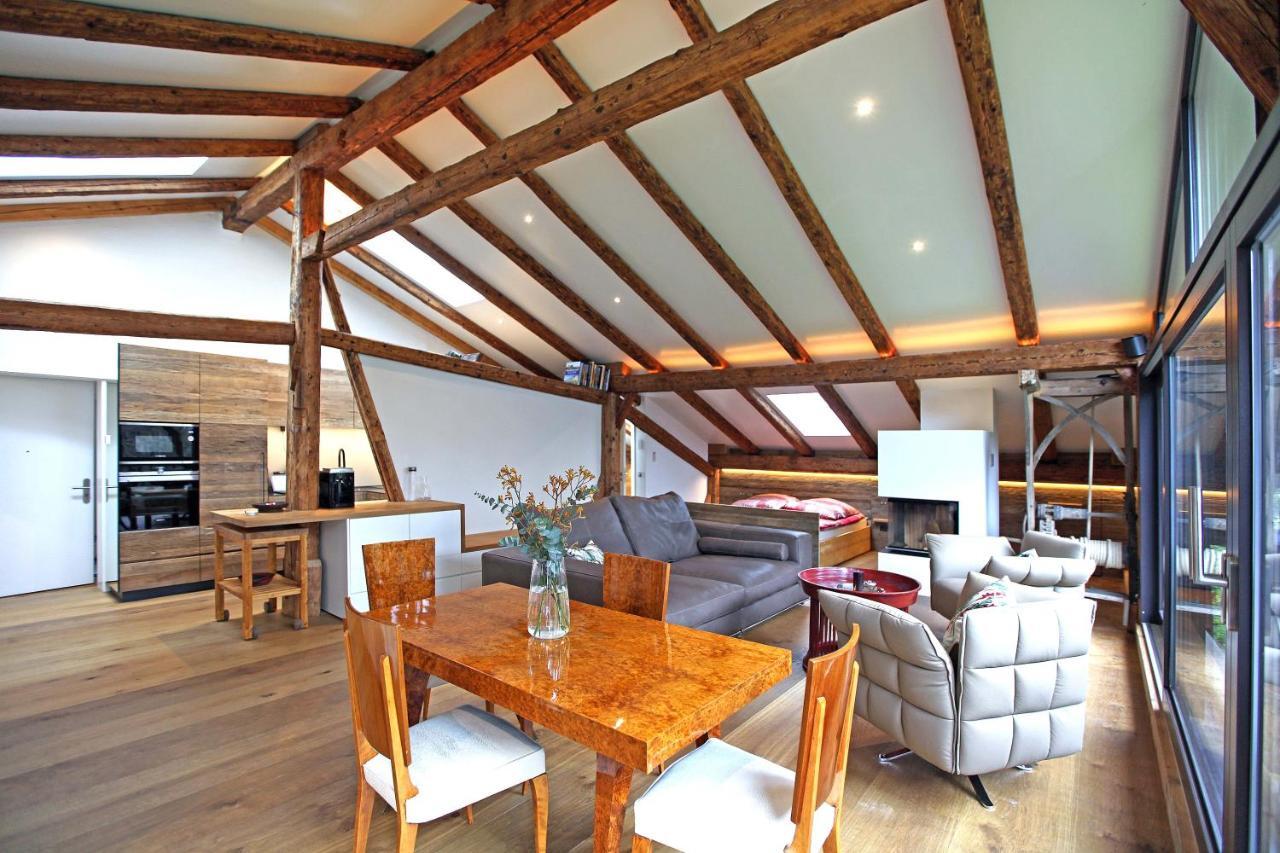 5 Sterne Penthouse-Loft Gut Stohrerhof Bis 4 Personen Dießen am Ammersee 외부 사진